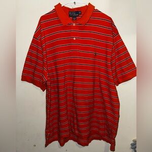 NWOT vintage Polo Stripe Shirt